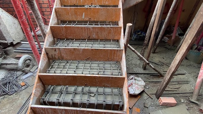 Thi công cầu thang